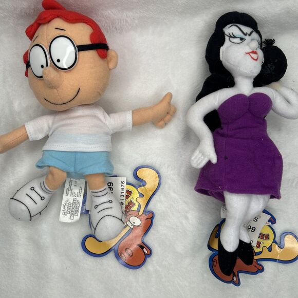 Rocky & Bullwinkle and Friends 2000 CVS COMPLETE SET of 12 Plush Dolls, Tags - Picture 2 of 15